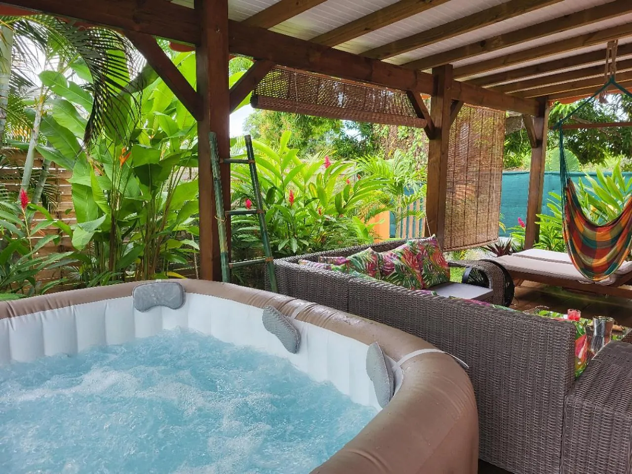Gite Kaz' A Tyka Jacuzzi Privatif Saint-Francois  Dom wakacyjny Saint-Francois (Grande-Terre)